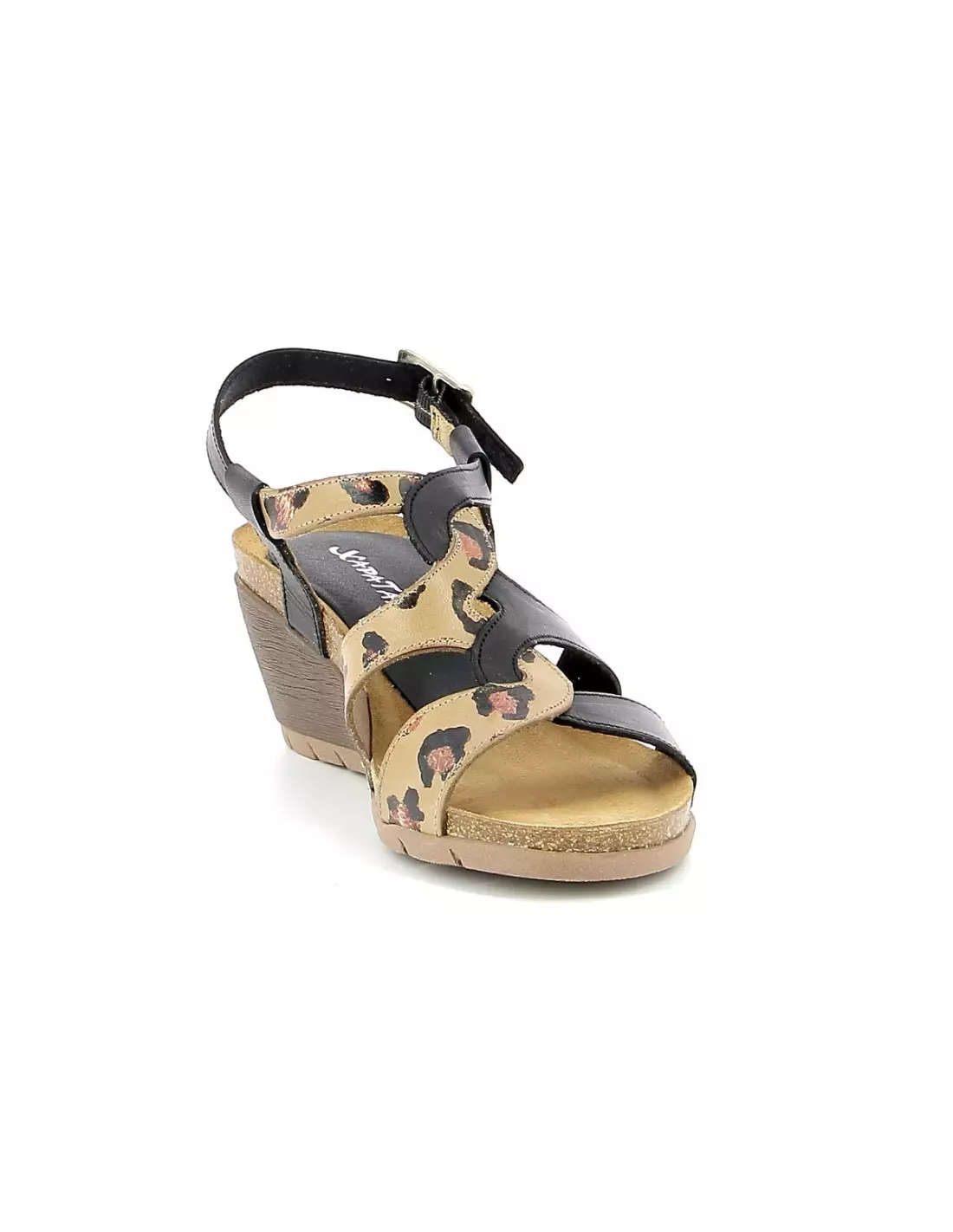 XAPATAN 1534 - Sandales & nu-pieds Noirleopard