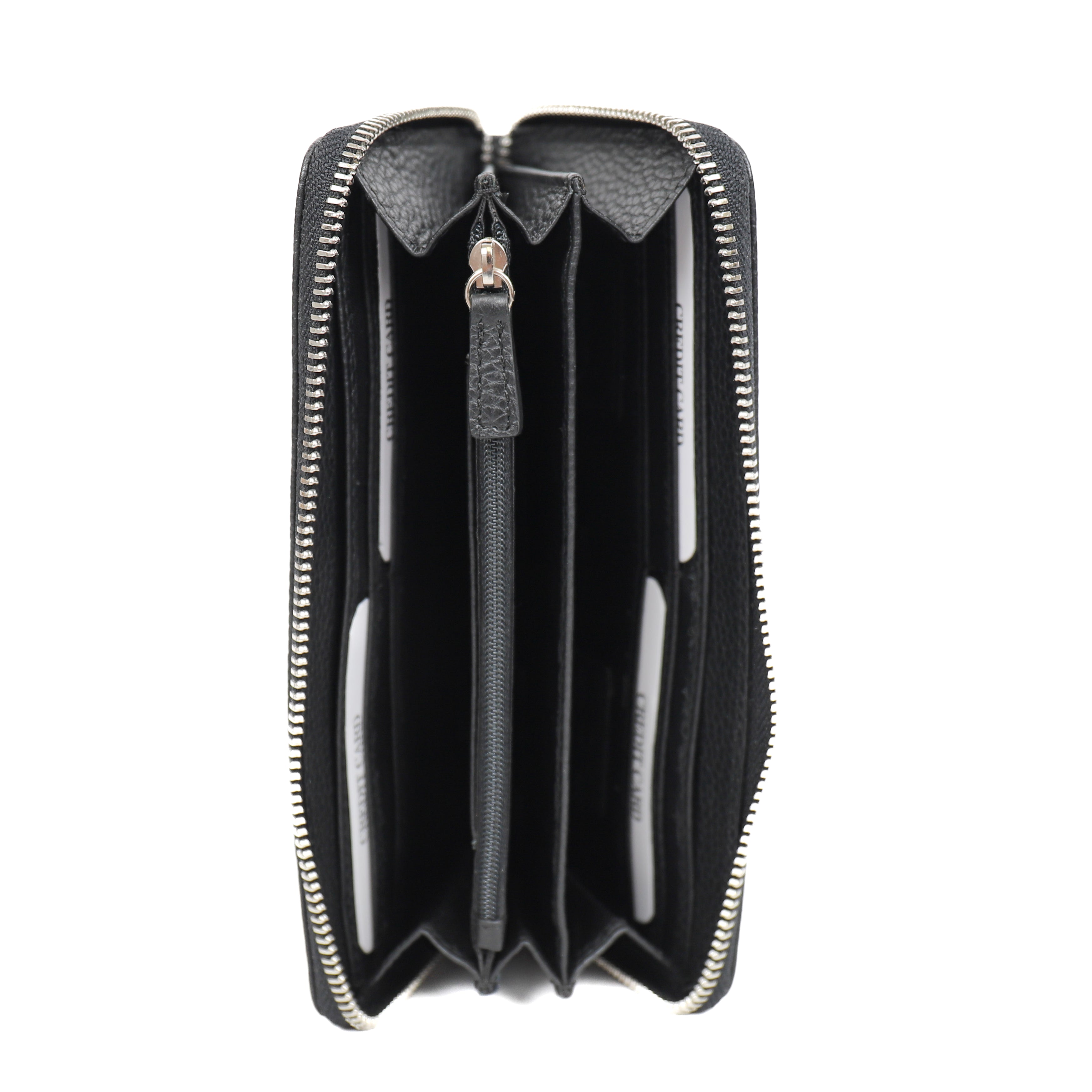 Ritsportemonnee 'Mykki' Black Black