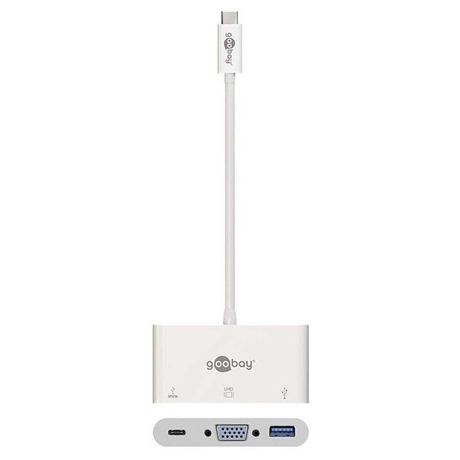 Goobay Adaptateur Multiport USB-C vers VGA (M/F)