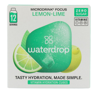 Waterdrop Focus Microdrink Vitamin Hydration Cubes 12ST