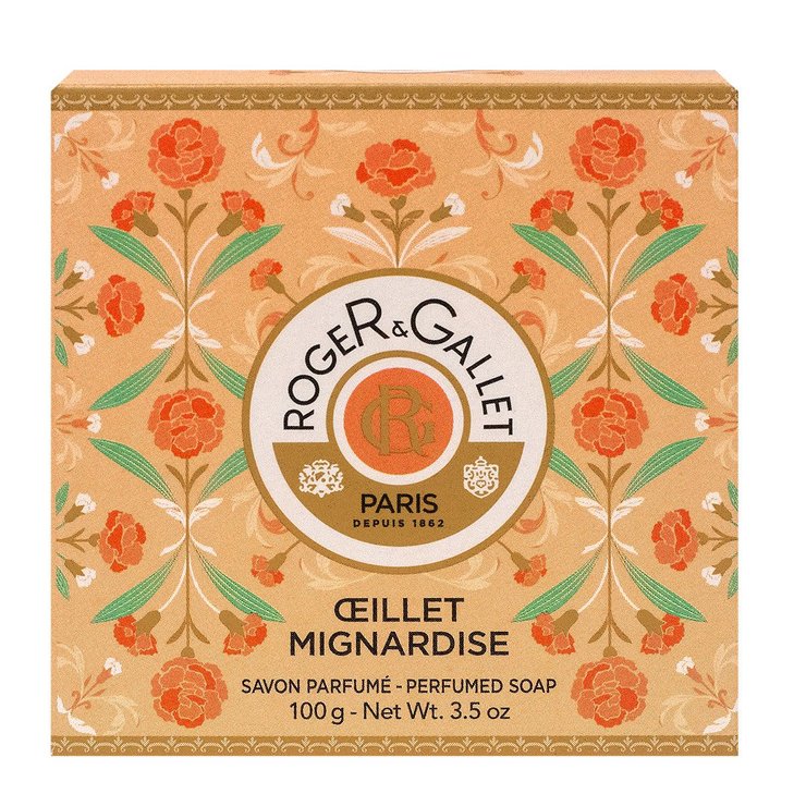 Savon parfumé Œillet Mignardise édition limitée vintage 100g