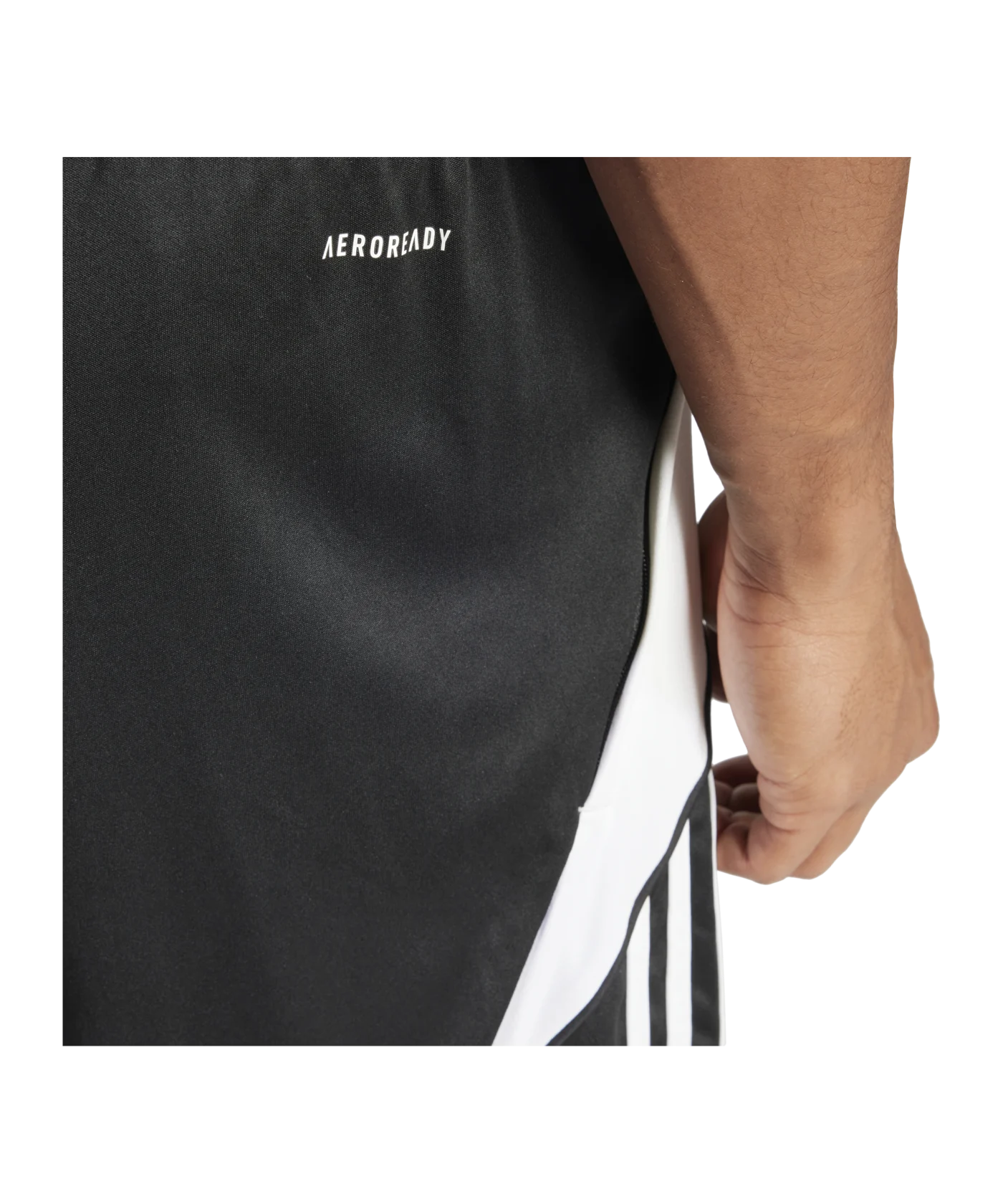 adidas Tiro 24 Trainingsshort Schwarz Weiss