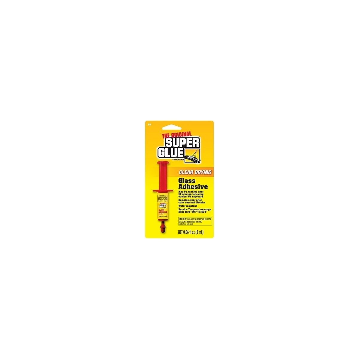 Zap Super Glue Glass Adhesive 2ml