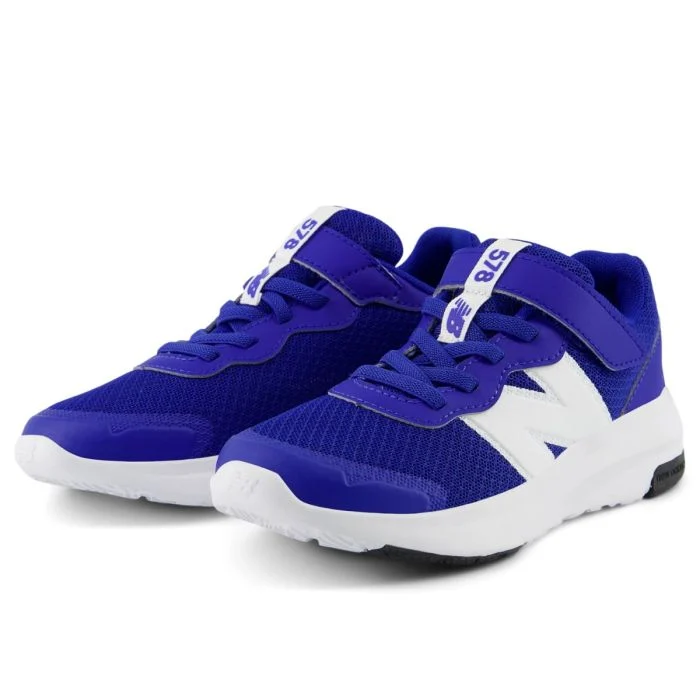 New Balance Junior Løbesko FreshFoam 578 Bungee Lace With Top Strap Blå