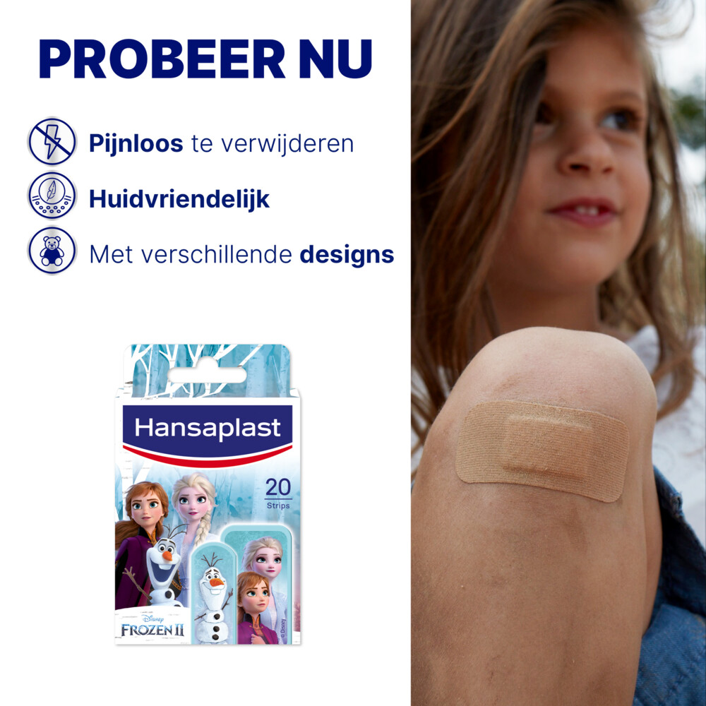 2x Hansaplast Junior Frozen20 stuks