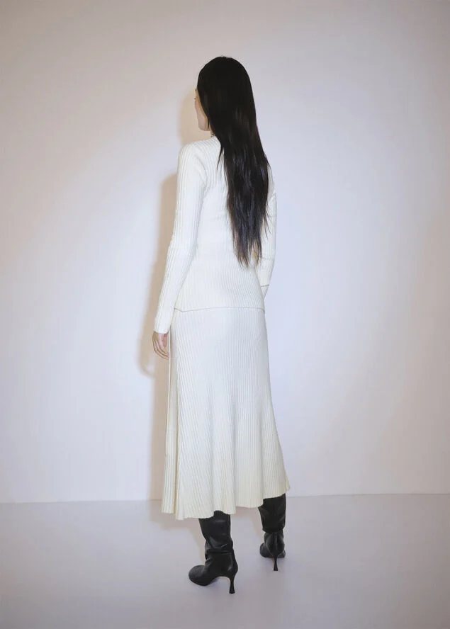 MANGO CARDIGAN. -- OLEG Light beige