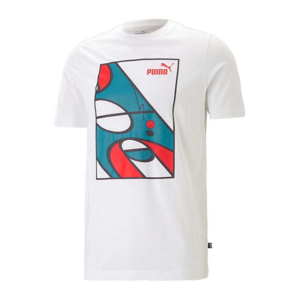 Puma Tee-shirt Blanc Homme Puma 4481