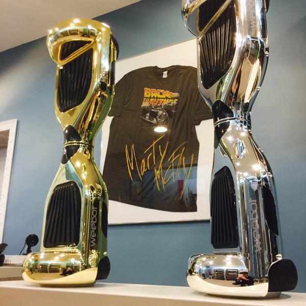 Hoverboard Classic Gold Chrome - 6,5 Pouces
