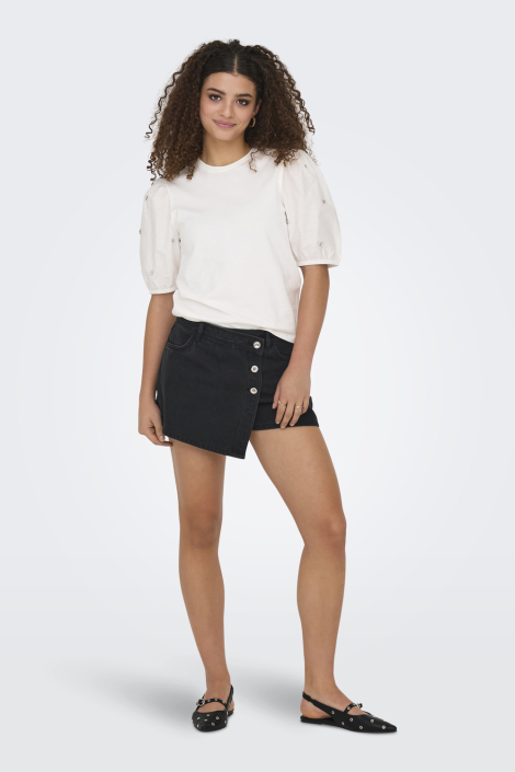Only zwarte dames korte broek