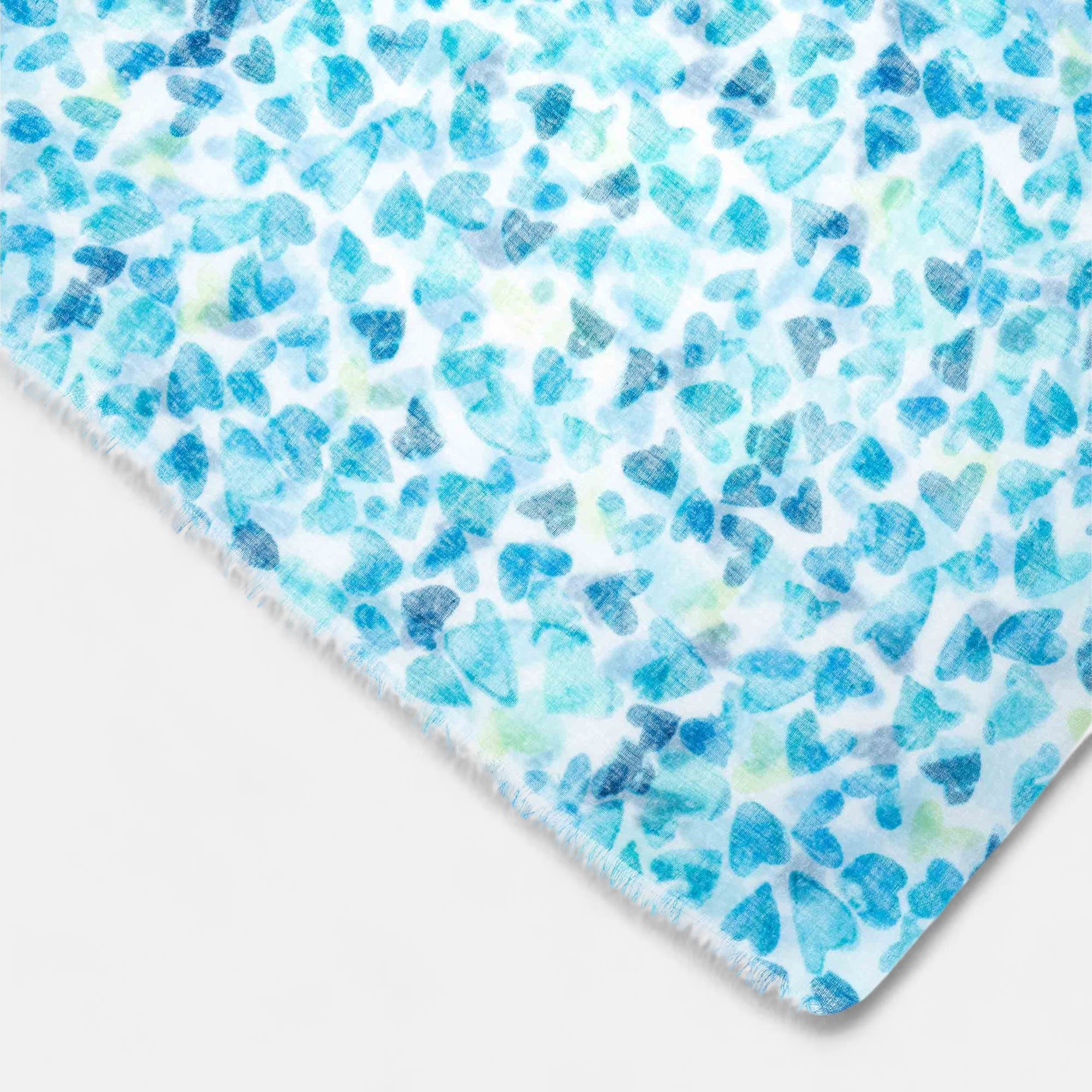 Foulard bleu