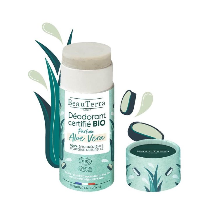 Déodorant Stick Aloe Vera Bio 50g Beauterra