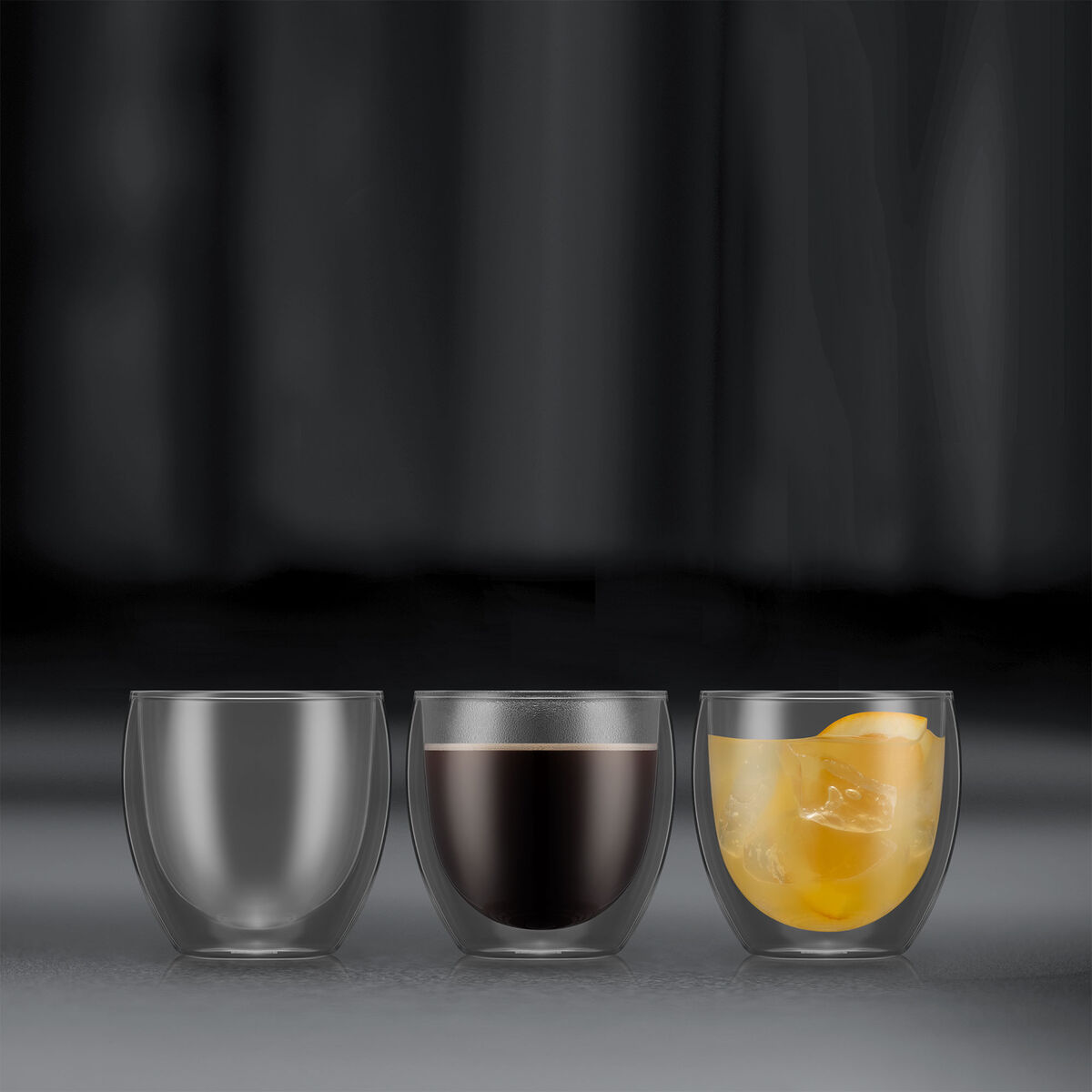 Pavina Glass med Doble Vegger Small 6 stk