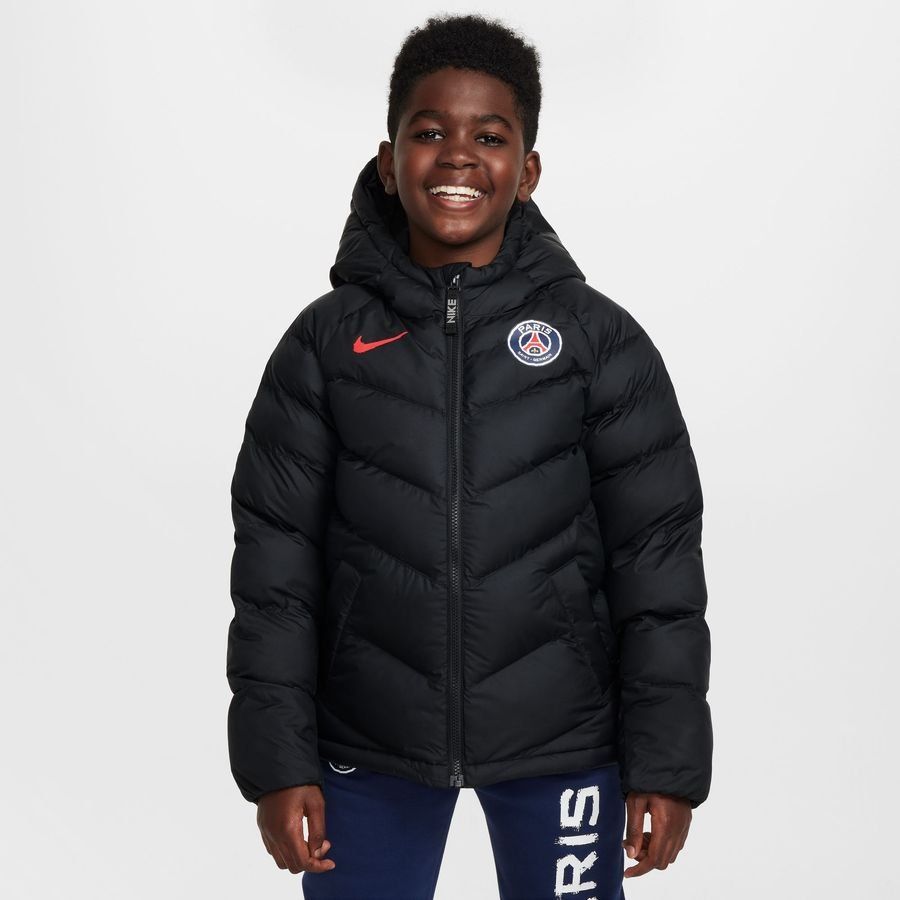 Paris Saint-Germain Manteau d'Hiver NSW synthetic-fill - Noir/Rouge Enfant