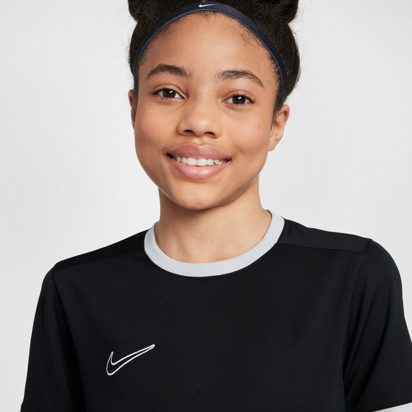 Nike Academy 25 Trainingsset Kids Zwart Grijs Wit