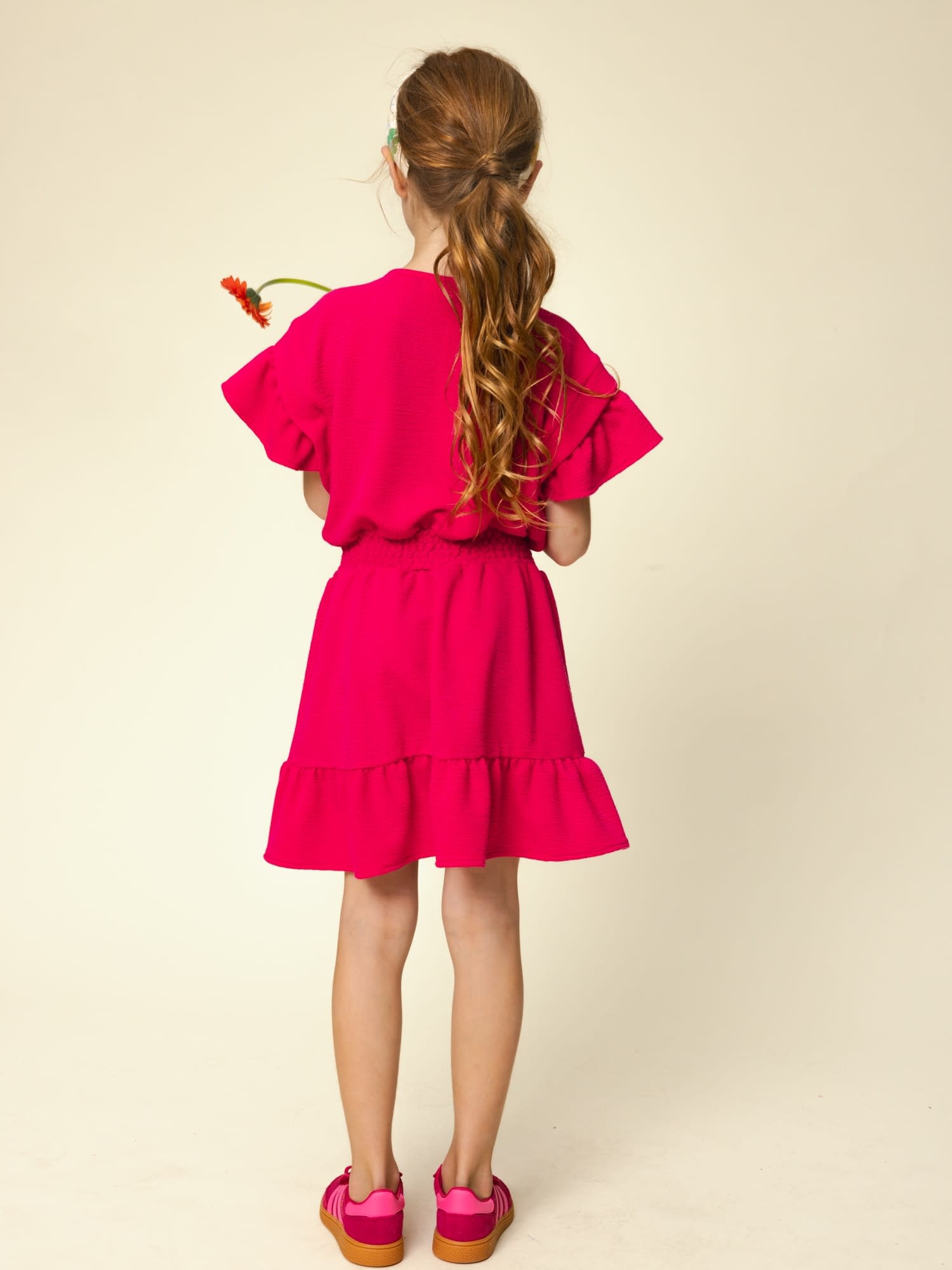 Looxs Looxs little dress ss warm pink