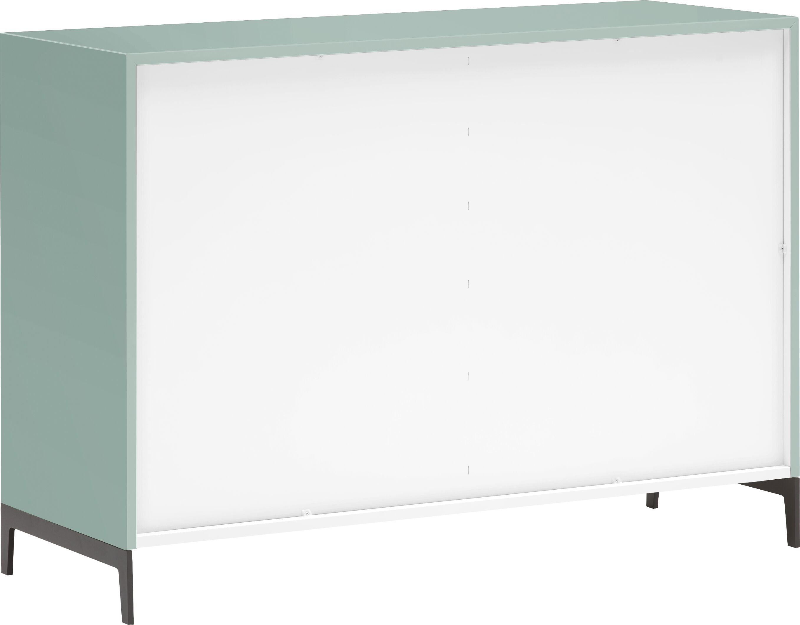 LUX Sideboard - Hellblau / B: 120.0 cm x T: 46.0 cm x H: 86.5 cm