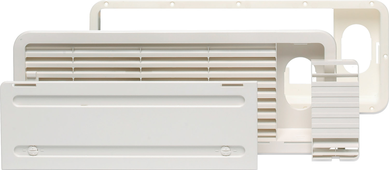 Dometic Lüftungsgitter LS 100 oben für Kühlschränke mit einer Tür weiß