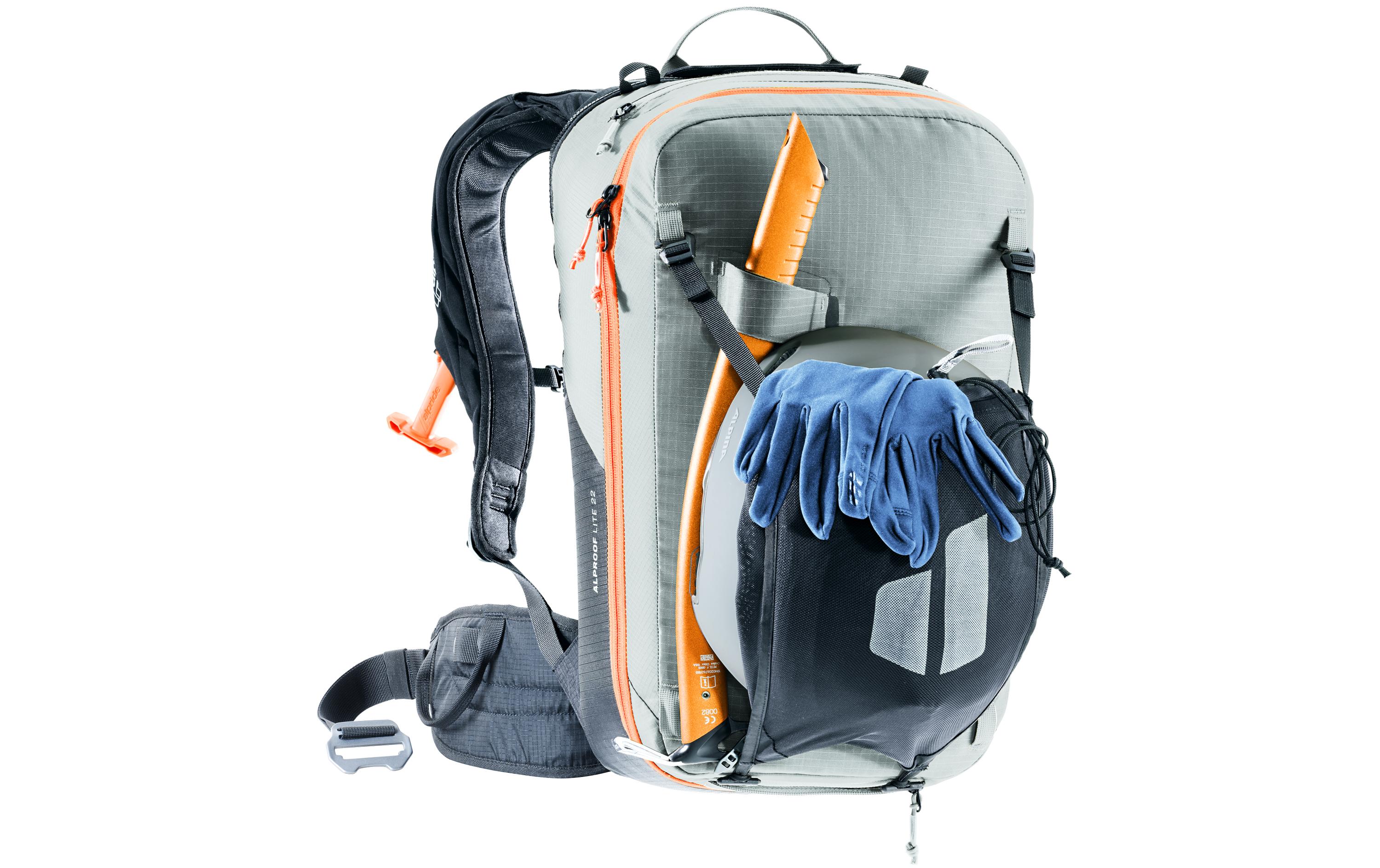 Rucksack Alproof Lite 22, Tin/Black<br>Lawinenrucksack