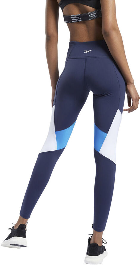 Reebok Lux Colorblock Tights Blå