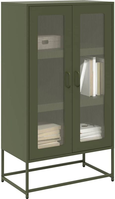 Hoge Kast - Koudgewalst Staal - Robuust - Voldoende Opbergruimte