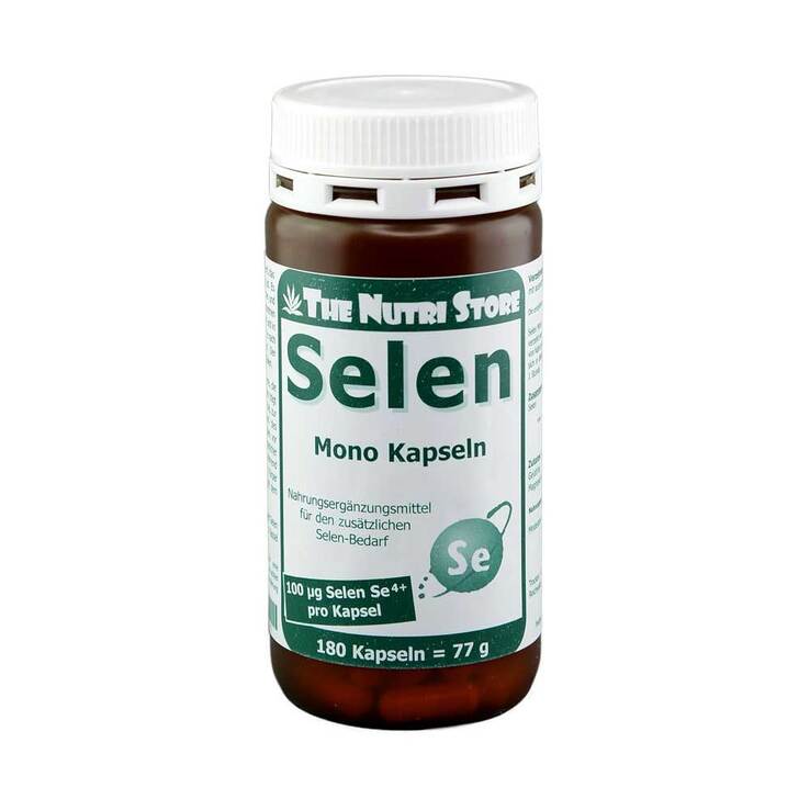Selen 100 µg Mono Kapseln, 180 St