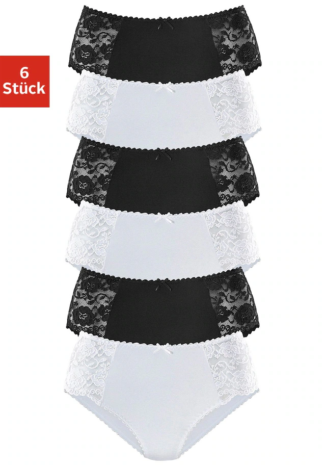 petite fleur Hüftslip , aus elastischer Baumwoll-Qualität