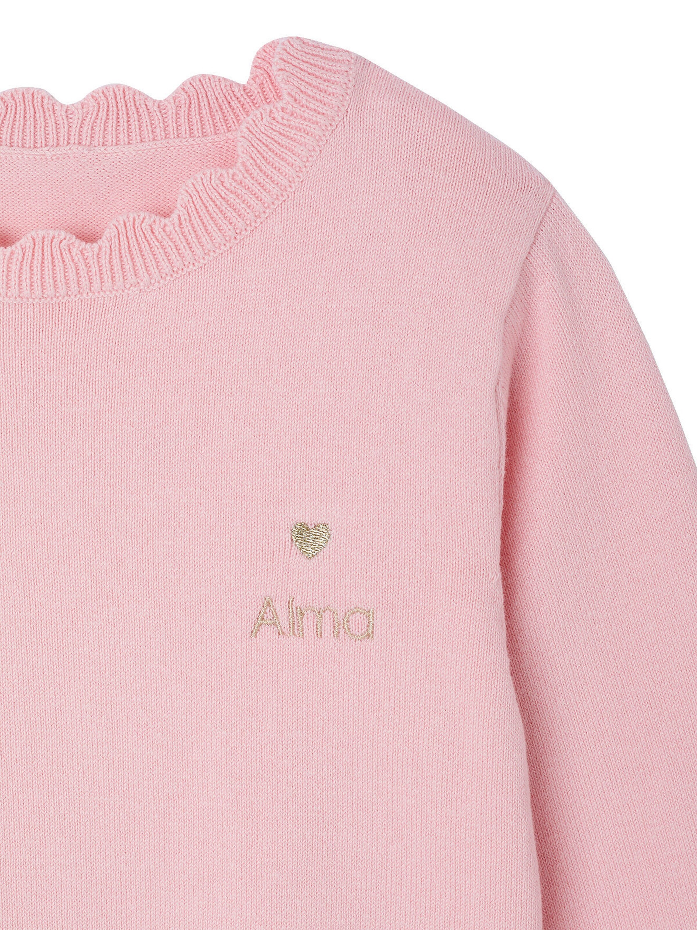 Vertbaudet Mädchen Pullover BASIC rosa