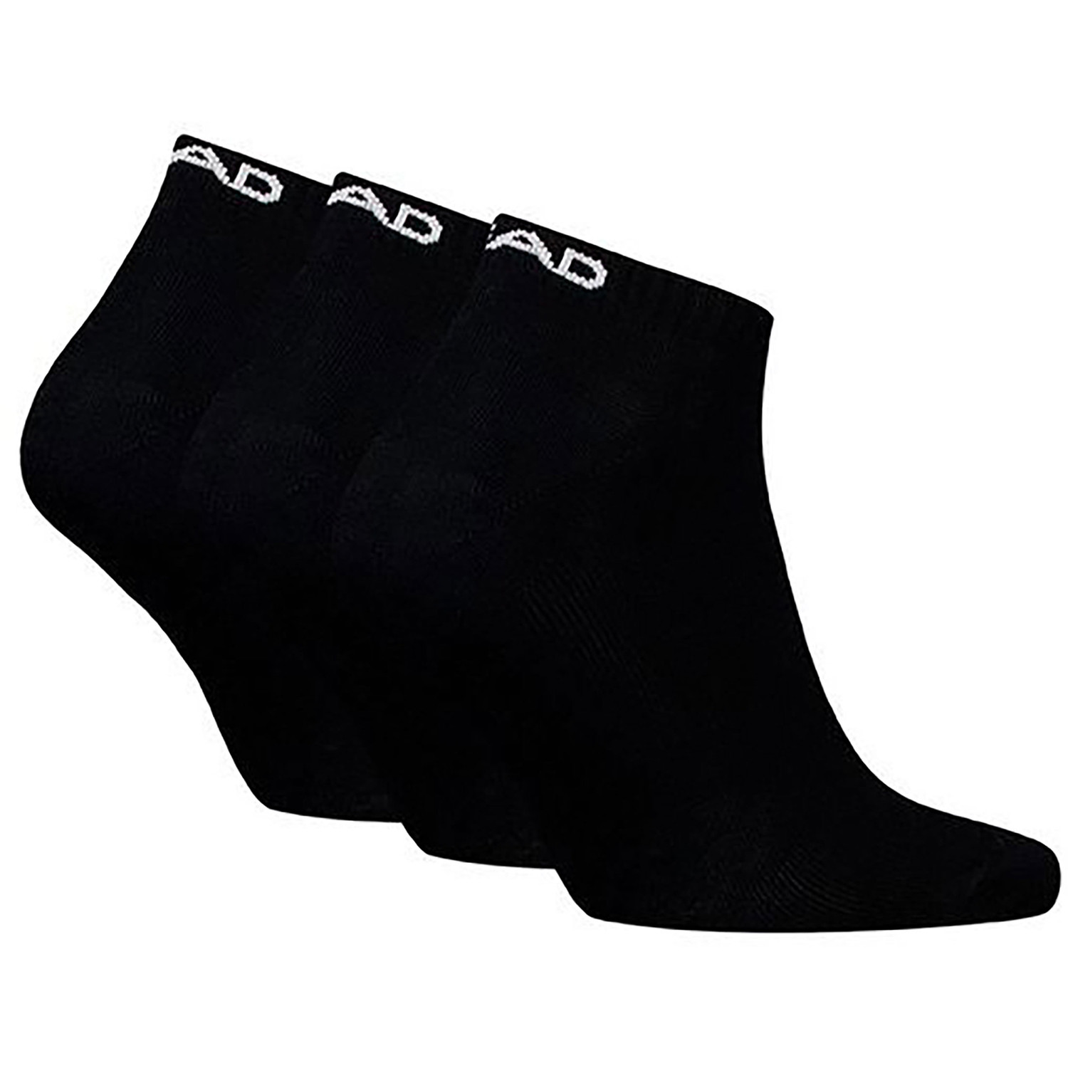 HEAD Unisex No Show 3-Pack Sokken