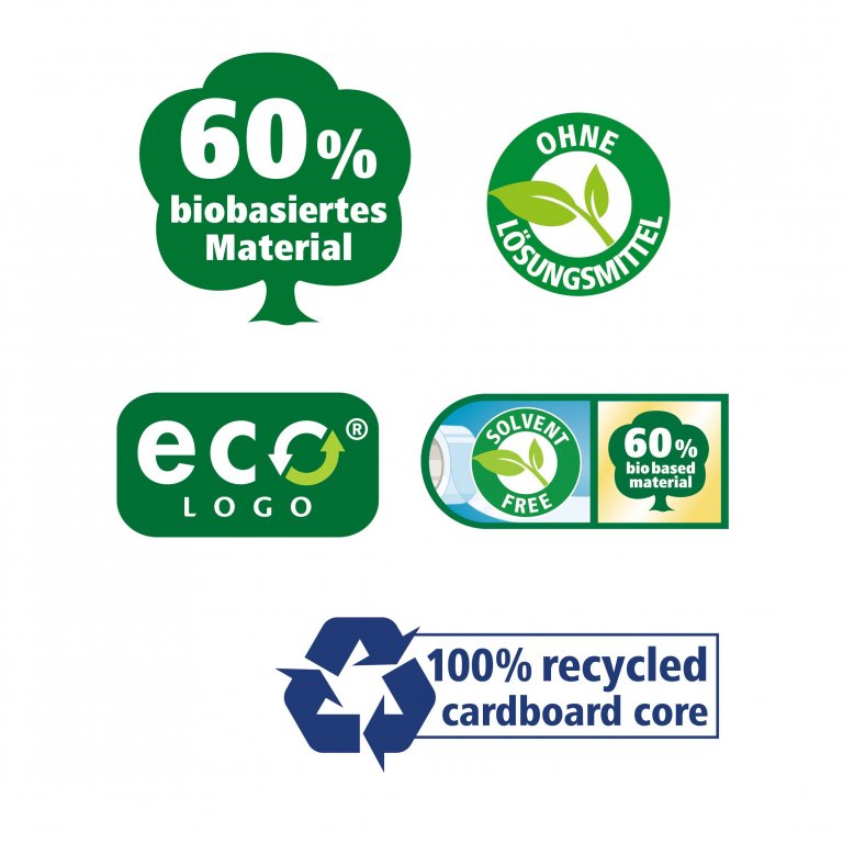 Tesa Verpackungsband tesapack Papier ecologo