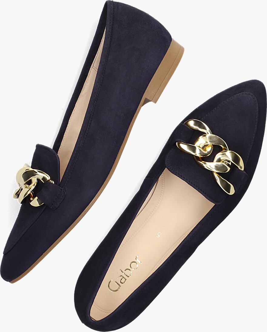 GABOR blauwe gabor loafers 301