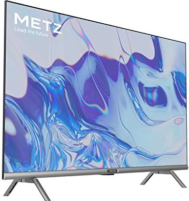 Metz Smart TV, MTC6110-serie, 32 inch (81 cm), HD LED, WLAN, Android TV, HDMI, ARC, USB, CI+ slot, Dolby Digital, DVB-C/T2/S2, randloos display, zwart