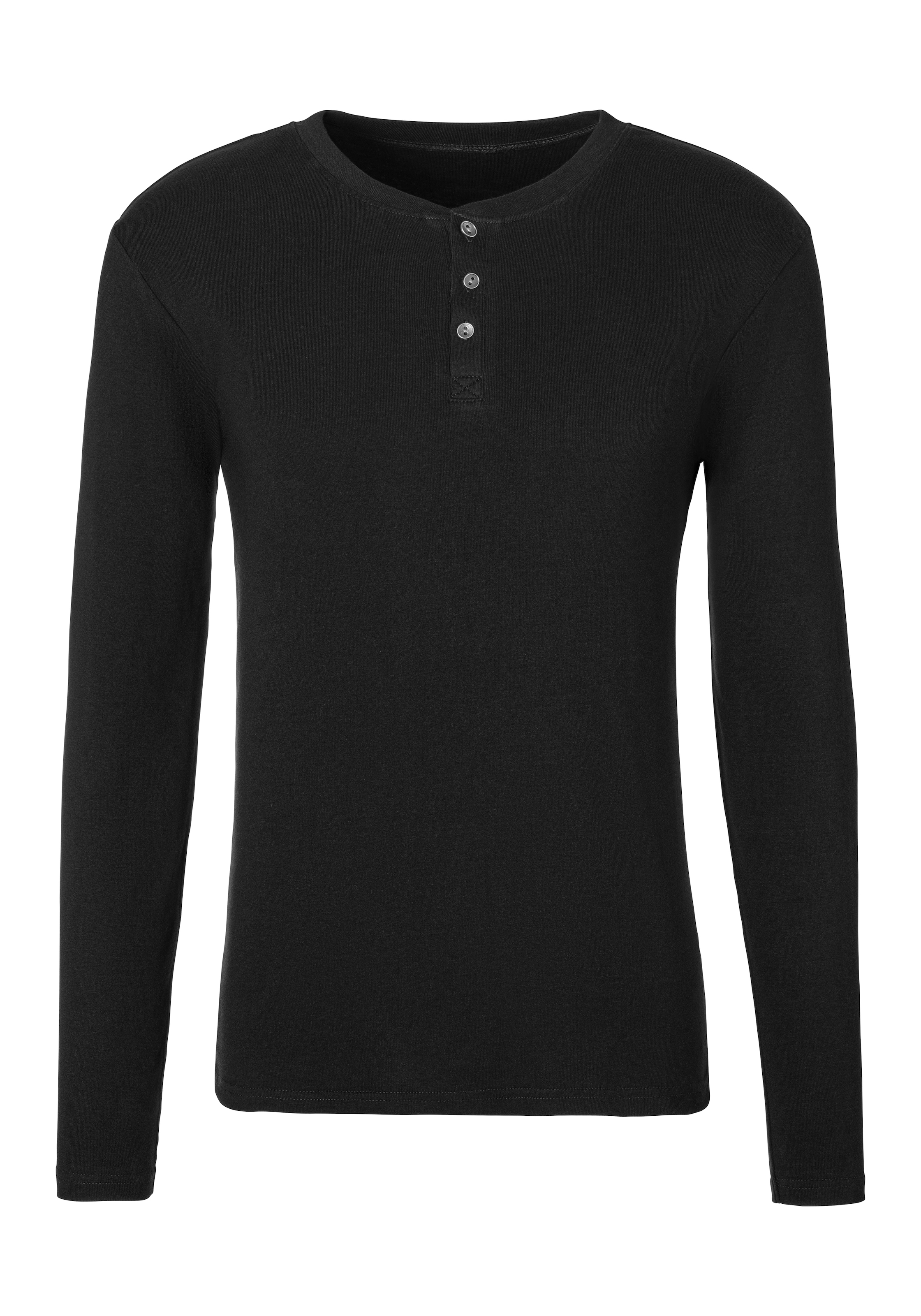 H.I.S Langarmshirt , mit aufwendiger Knopfleiste