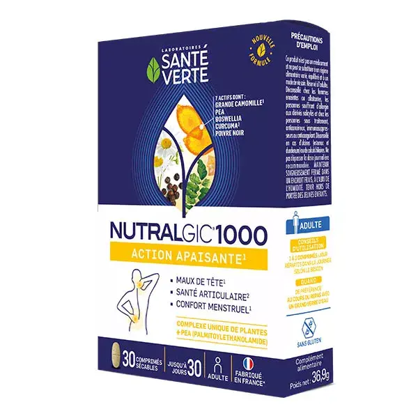 Santé Verte Nutralgic 1000 30 comprimidos