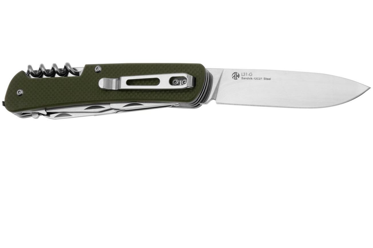 Ruike L31-G 12C27, Green G10, zakmes