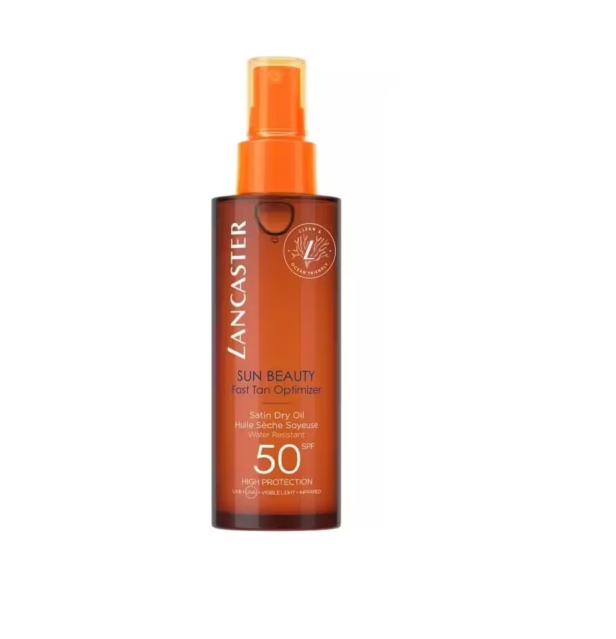 Lancaster - Sun Beauty Satin Dry Oil SPF 50 150 ml - Solcreme