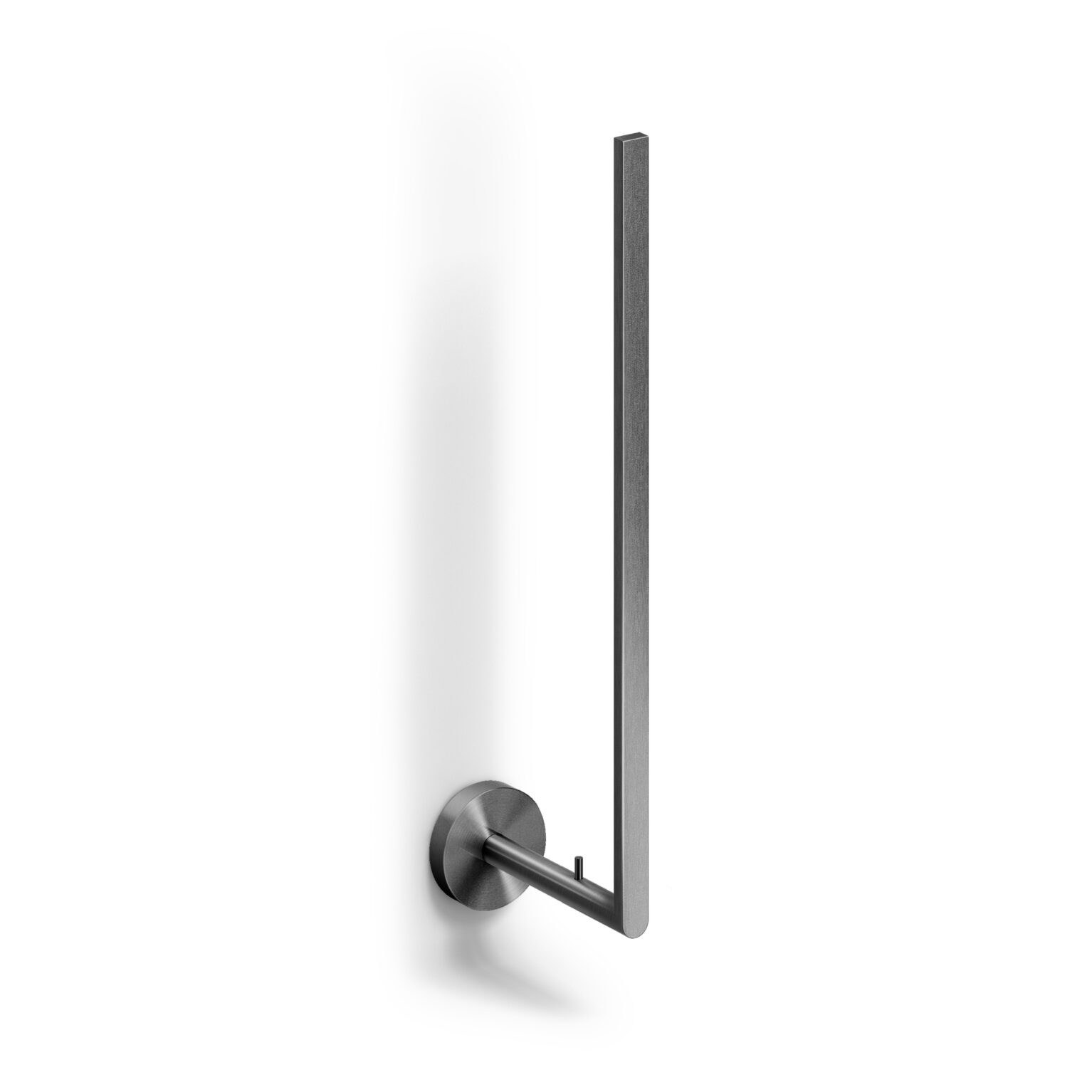 Clou Flat reserverolhouder gunmetal geborsteld PVD