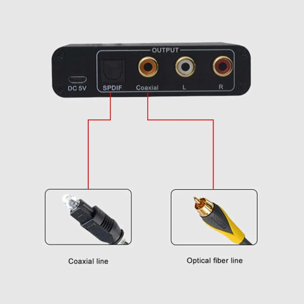 Universal ARC Aluminium HDMI Audio Extractor