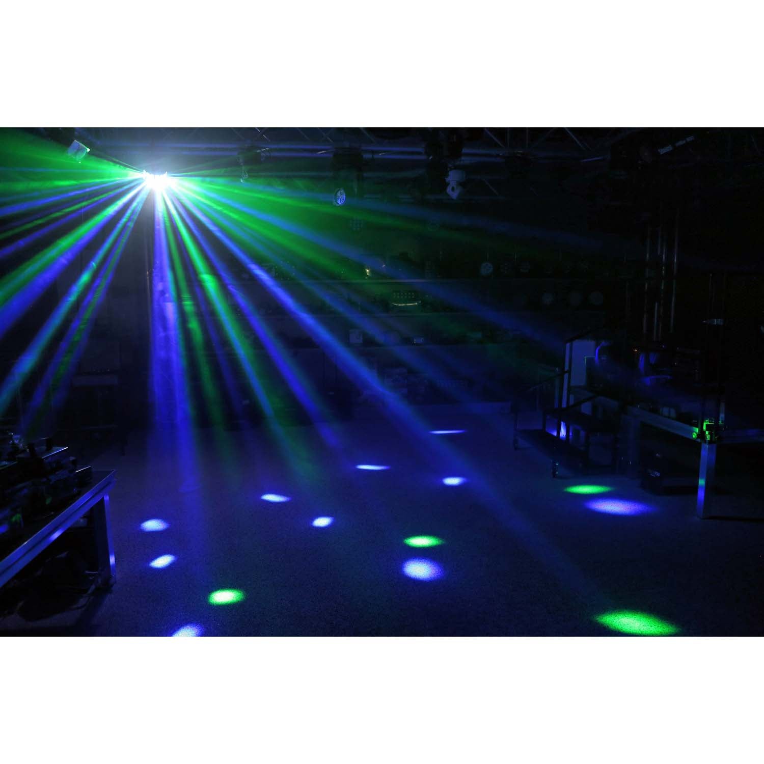 BeamZ LED BUTTERFLY met stroboscoop