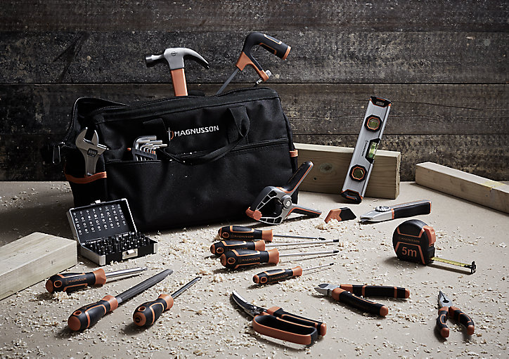 Sac à outils Magnusson + 59 outils