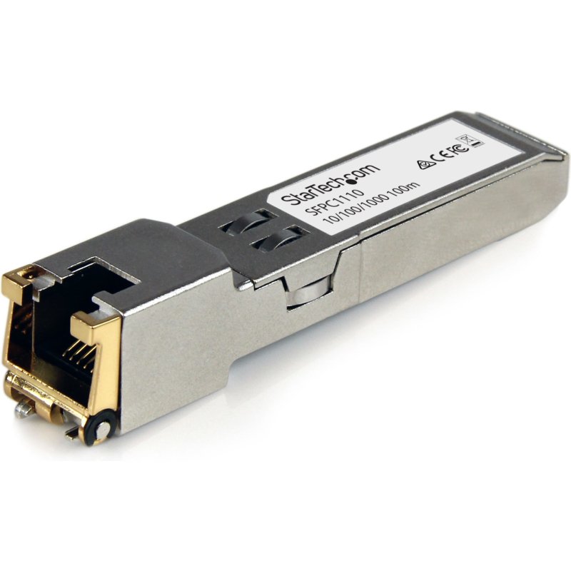 StarTech.com Module SFP GBIC compatible Cisco SFP-GE-T - Transceiver Mini GBIC 1000BASE-T