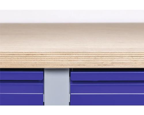 Hoek - Industrieel houten paneel 700 x 700 x 40 mm natuurlijke afwerking