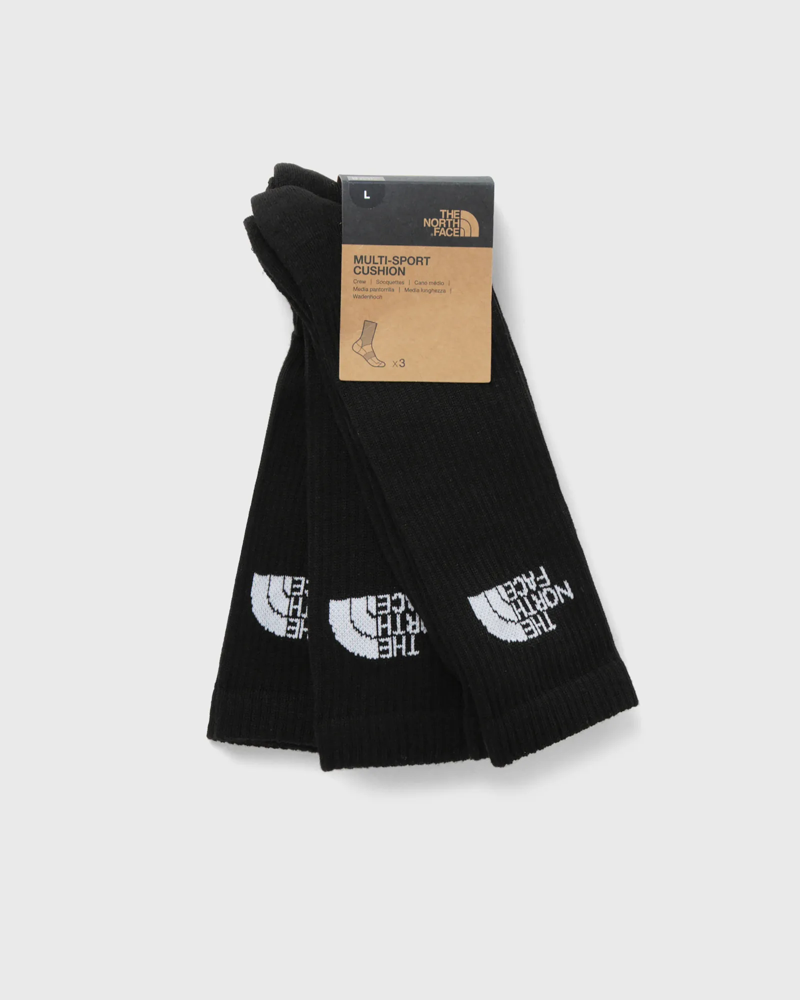 Meias The North Face Multi Sport Cushion Crew (3 unidades)