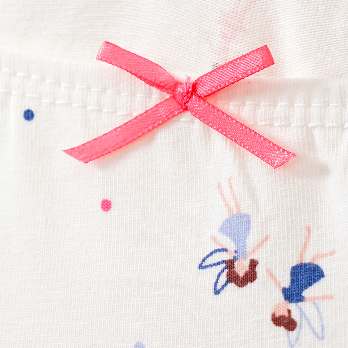 Topolino 3 Mädchen Pantys hellblau / pink / weiss