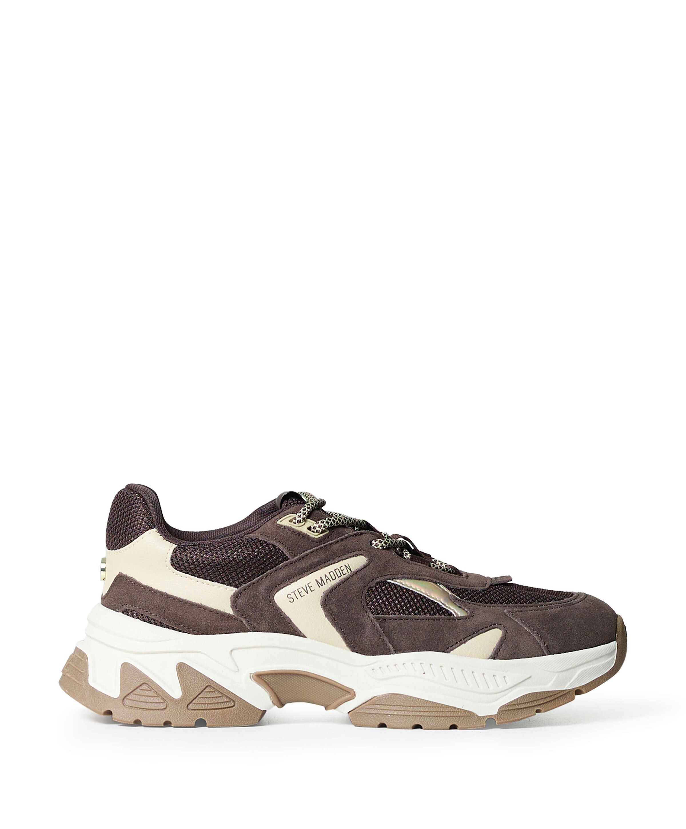 Steve Madden Ample dames sneakers bruin