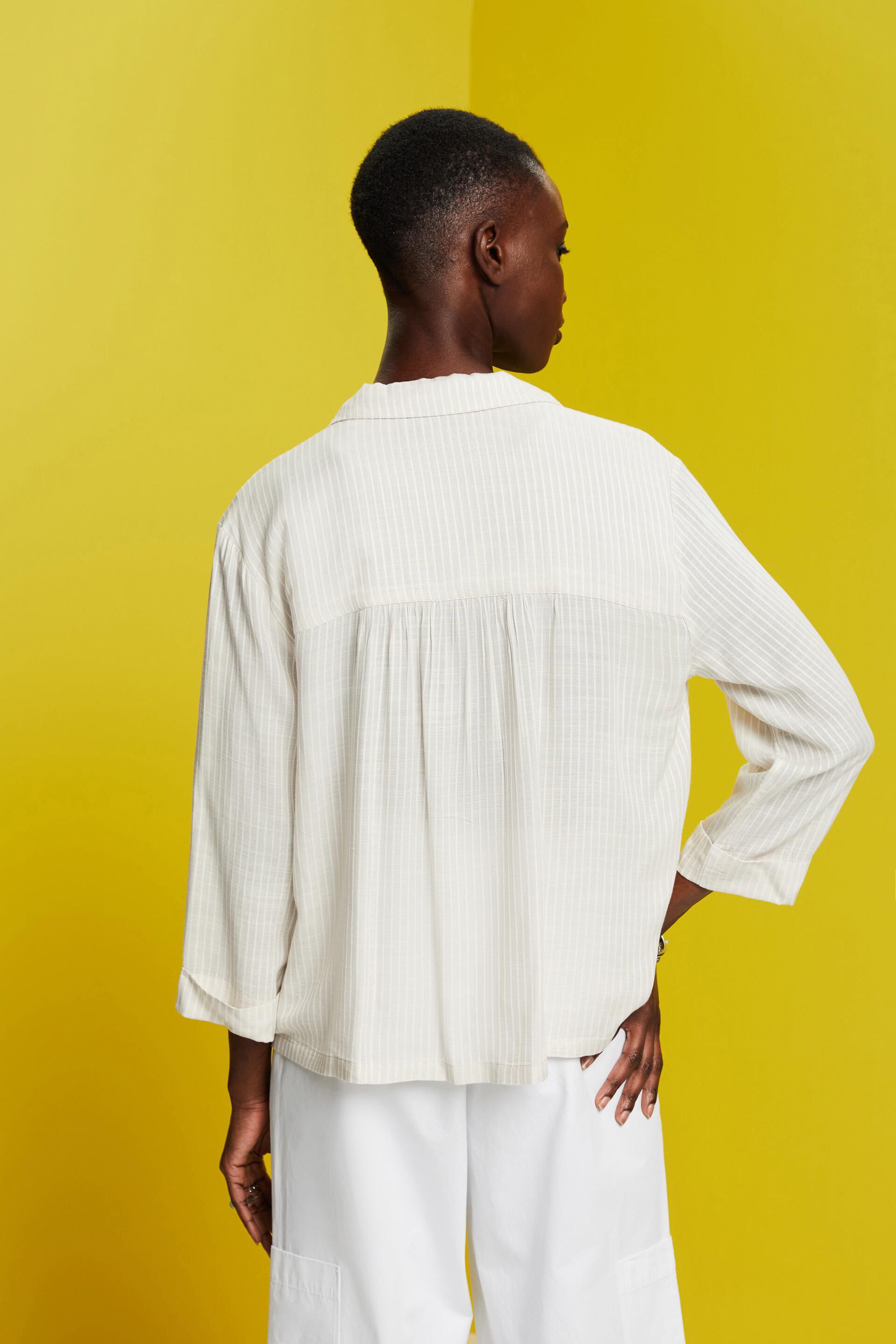 Blouse de coupe ample, LENZING™ ECOVERO™