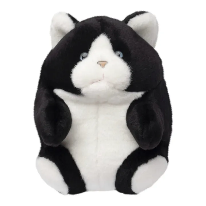 La Pelucherie Peluche Roodoodoo Chacha le Chat | Noir