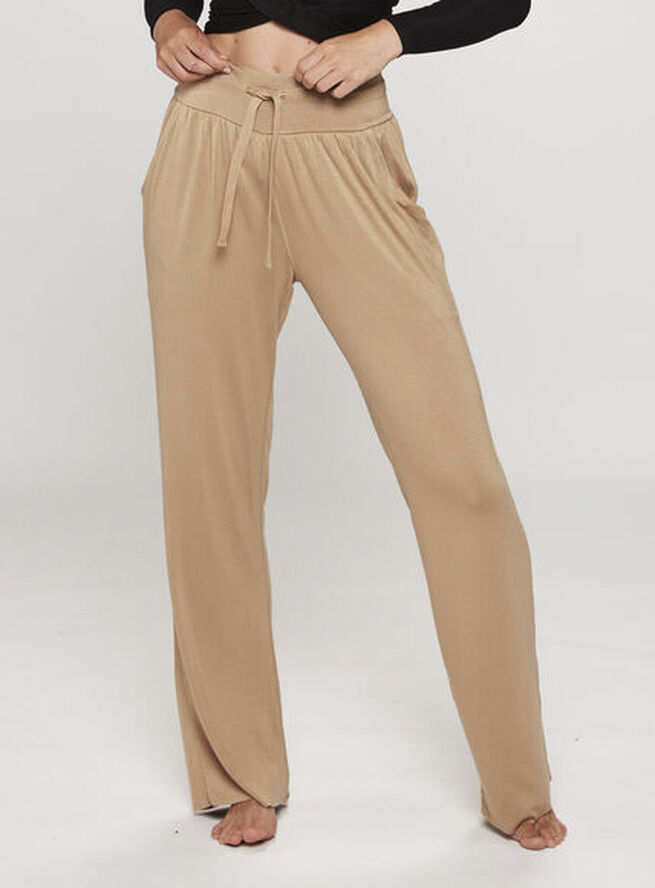 Carite High Waist bukser Brun