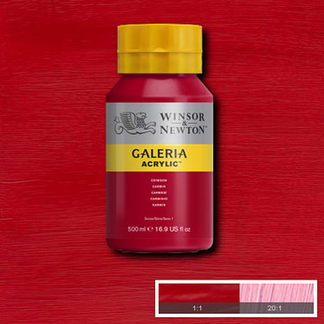 Galeria akrylmaling 500 ml - Crimson