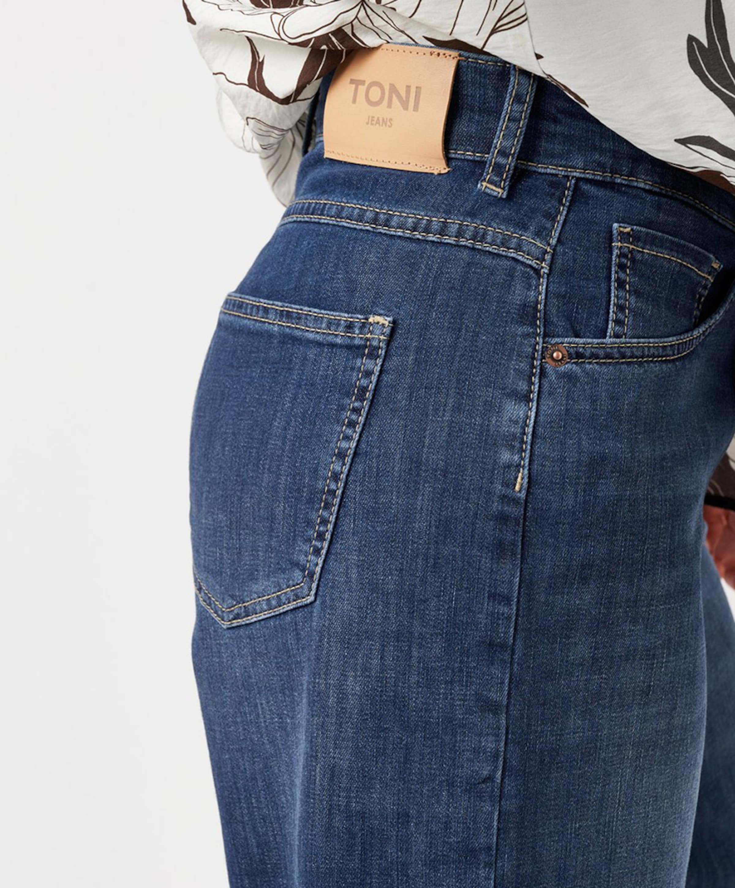 Toni Liv Bermuda dames jorts blauw