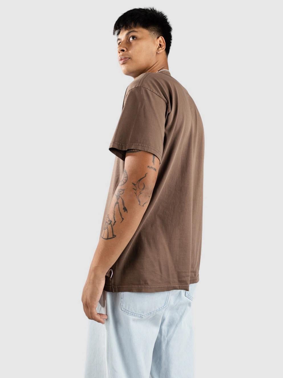 Volcom TT B Iguchi Valley T-Shirt dark earth